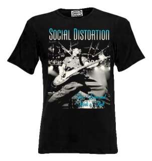 Social Distortion   Live (T Shirt, schwarz)