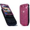 BlackBerry Torch 9800 Novoskins Pink Crystal Zebra Skin SALE PRICE 
