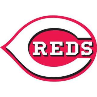 Fathead 45 In. x 31 In. Cincinnati Reds Logo Wall Appliques FH63 63217 