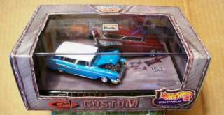 HOT WHEELS COLLECTIBLES COOL CUSTOM 57 CHEVY SET  