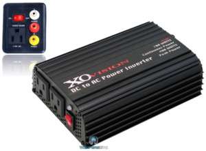 XO400 XO VISION 400W 12 VOLT DC 110 AC POWER INVERTER WITH VIDEO GAME 