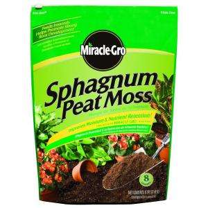Miracle Gro Sphagnum Peat Moss 75278300 at The Home Depot