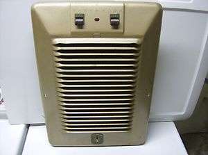 VINTAGE STOVE PARTS Thermador 50s Built In Wall Heater and Fan  