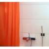 Textil Duschvorhang orange 240x200cm Überbreite Ideal für Badewannen 