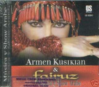 KUSIKIAN & FAIRUZ MUSIC ARAB BELLYDANCE BELLY DANCE CD  