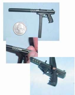 Miniature 1/6th Scale Limmel AP 9 Silencered Pistol  