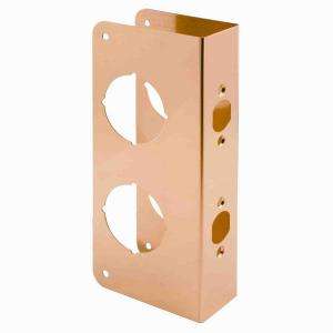 Prime Line Brass Combination Door Guard U 9560 at The Home Depot