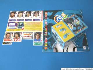 PANINI WM 2006   1 OVP Display + Album + 8 Extra Sticker  