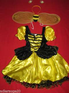 Bienenkostüm Gr.92 Biene Maja Kinder Kostüm Karneval Halloween 