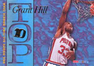 1995 96 Hoops Top Ten #AR2 Grant Hill  