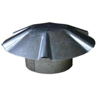   in. Galvanized Umbrella roof Vent Cap EX RCGU 04 
