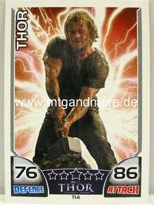 Hero Attax Thor #T14   Movie Card  