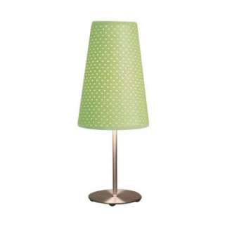   15.25 In. Green Table Lamp LS DOT LAMP GN 