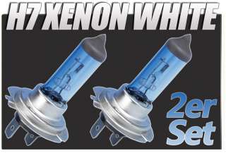 H7 Xenon Gas Birnen Lampen Satz Ultra White Laser Licht  