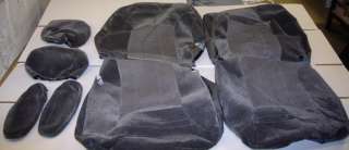Chevy/GMC seats from the sun and spills. These custom fit seat covers 