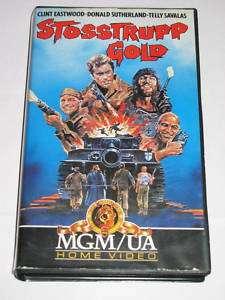 MGM/UA 31320   VHS/Stosstrupp Gold/Clint Eastwood  
