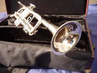 Holton T101 Silver Bb Trumpet T 101 with case T101S  