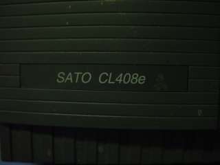 Luxor Sato Bar Code Label Printer CL408e W00409001 037332097675  