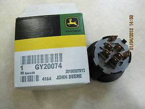 John Deere Key Switch (GY20074) 115, 125, 135, 145, 155C, 190C, L2048 