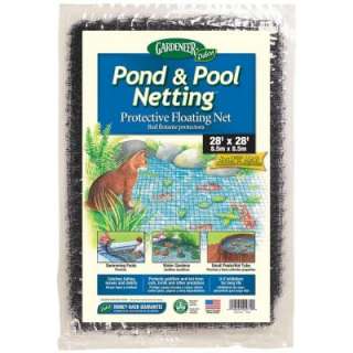 Dalen Products Pool and Pond netting 3/8 in. Polypropylene Mesh (28 ft 