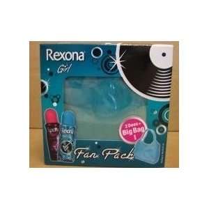 Rexona Girl Fan Pack   2 x Deo Spray und 1 x Shopping Big Bag  