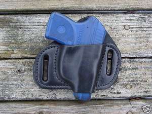 Ruger***** LCP**** barely there leather holster black  