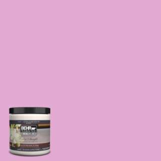 BEHR Ultra 8 Oz. Pink Bliss Interior/Exterior Paint Tester # 680A 3 