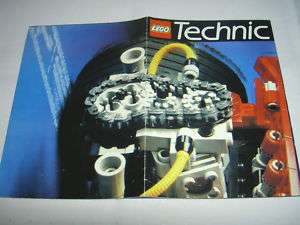 Lego Technik Prospekt / Fleyer / Heft großes Faltblatt  