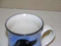 KD   Karen Donleavy   Black Lab Coffee Mug FLAW  