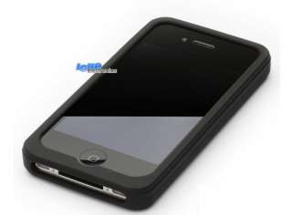 iPhone 4 4G Silikon Tasche Hülle Schutzhülle +FOLIE NEU  