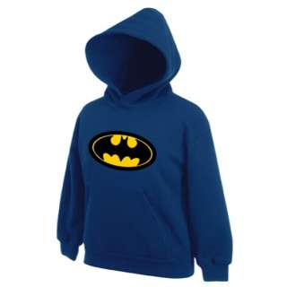 Kinder Hoody Kapuzensweat Pullover Batman Gr.116 164  