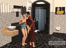 Die Sims 2   Küchen  und Bad Einrichtungs Accessoires (Add On 