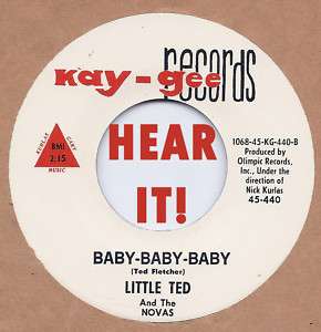 Rockabilly LITTLE TED Baby Baby Baby KAY GEE   WILD  