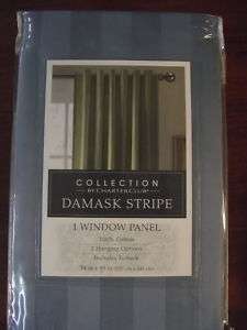 CHARTER CLUB Damask Stripe WINDOW PANELS  