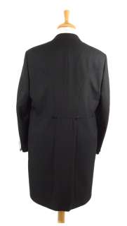 NEW Marco Carlotti Mens Black Morning Suit Coat 38R  