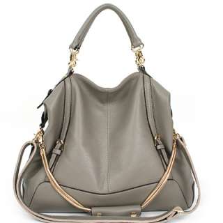 NWT Genuine leather JESSE Satchel tote bag+long strap  