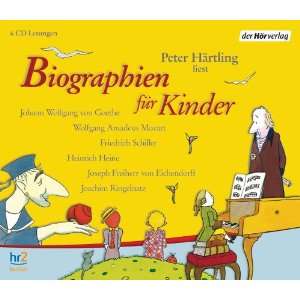 Biographien für Kinder  Peter Härtling, Matthias Ponnier 
