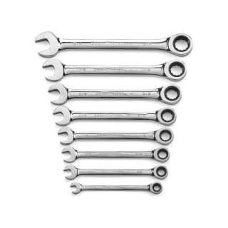 GearWrench 8 Piece SAE Combination Wrench Set 9318 