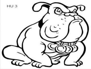 Aufkleber Hund Hunde Bulldoge Comic Sticker Tuning  