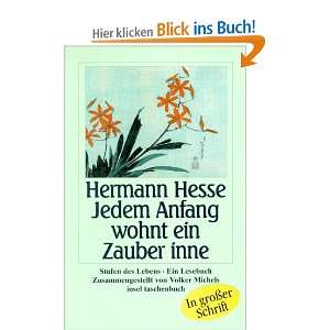   . Ein Lesebuch (insel taschenbuch)  Hermann Hesse Bücher