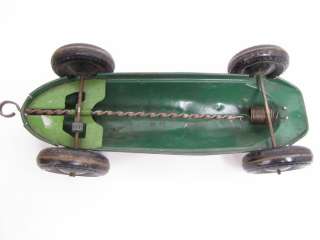Rare Vintage Elenee Toys Pull Rod Speedway Racer #20  