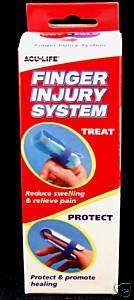 FINGER INJURY SYSTEM. REDUCE SWELLING & RELIEVE PAIN! 079573105634 
