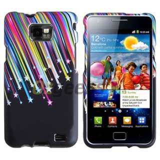Rainbow Handy Tasche Hülle Case Cover Etui +3x Folie für Samsung 