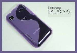 Schutzhülle für Samsung Galaxy S i9000 Hülle LiLa + Folie 