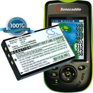 Battery for Golf GPS Device Sonocaddie V300 US S NP 120  