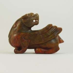 J1743_Chinese Han Dynasty Style Jade Beast Carving  