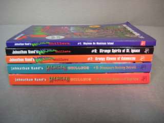   CHILLER MICHIGAN CHILLER BOOKS + RARE CREEPY CAMPFIRE CHILLERS CD