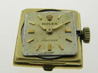 Hochleistungsuhrwerk von Rolex mit Handaufzug, Kaliber 1401 mit 18 