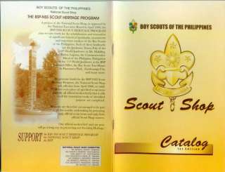 1st Boy Scouts of the Philippines Scout Shop Catalogue  