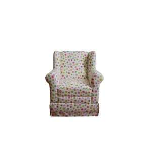 4D Concepts Girls Wingback with Small Ditzy flower 
